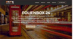 Desktop Screenshot of folientechnik24.com